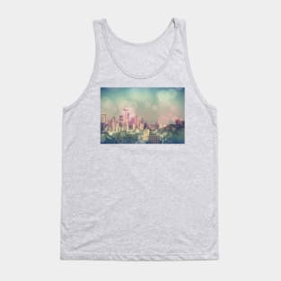 Dreamy Seattle Skyline Tank Top